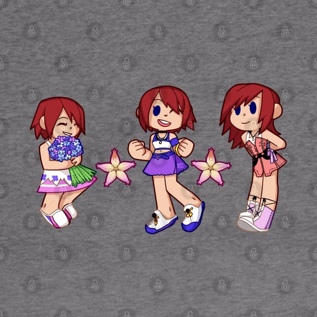 3 Stages of Kairi by VenaCoeurva